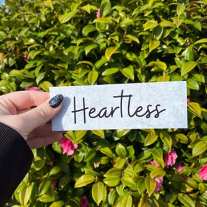 Chestnut Springs - Heartless bladwijzer