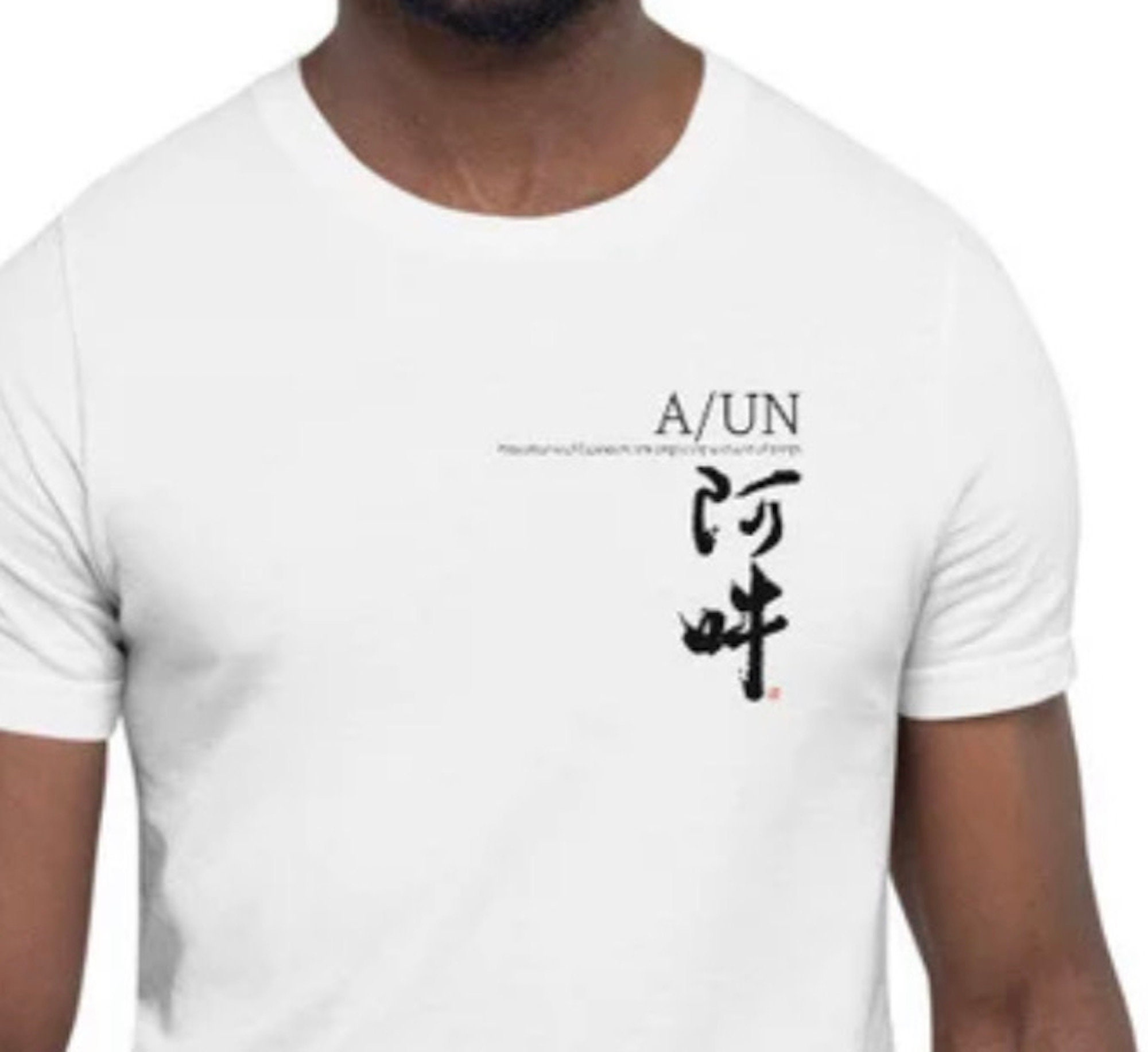 Japanese Calligraphy T-shirt, ZEN Art, Martial Arts Short