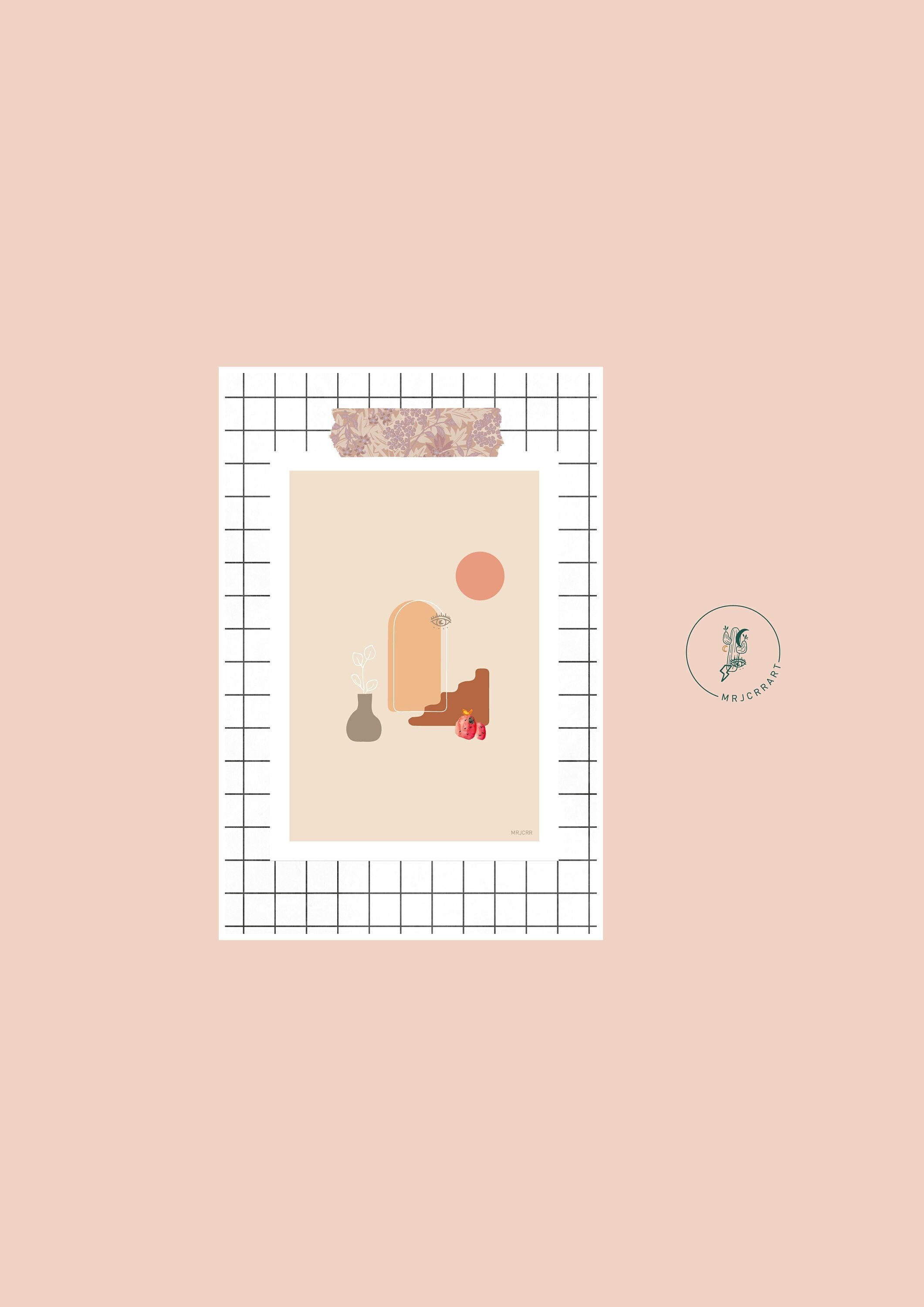 Illustration Smells Like Teen Spirit, Carte Postale Graphisme Pour Décoration Murale