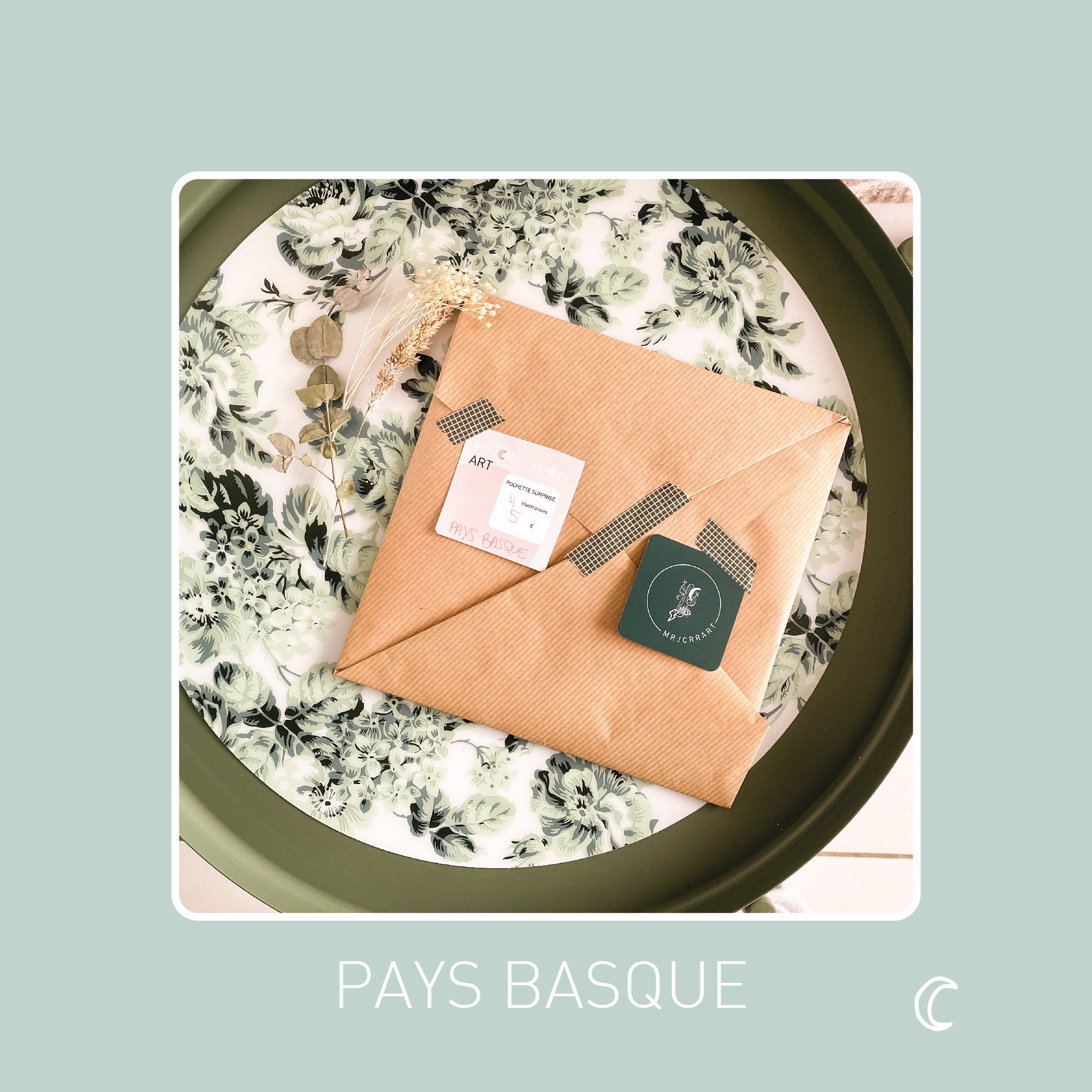 Box Ephémère, Pochette Surprise Thème Pays Basque, à Offrir