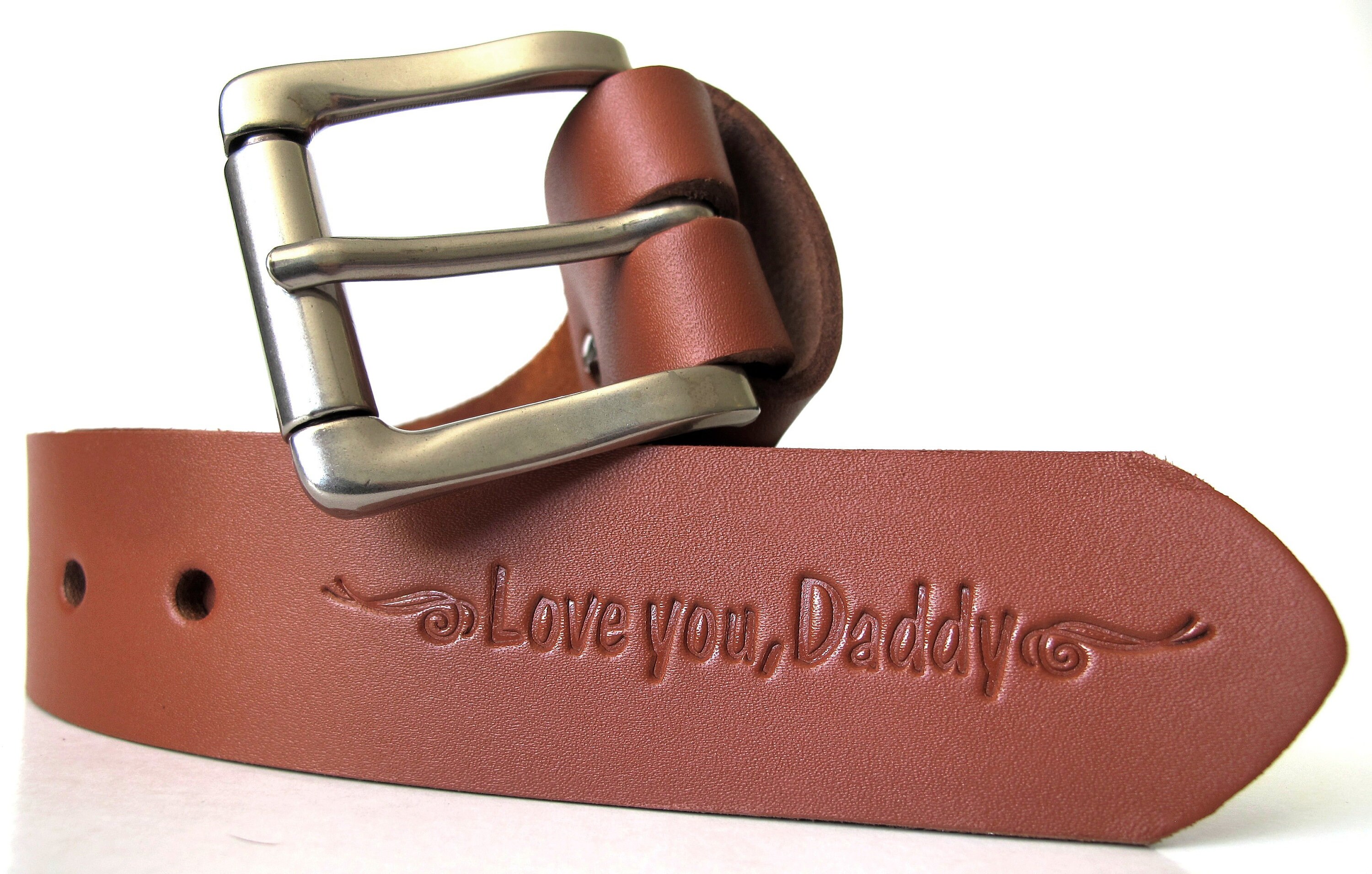 Dad Birthday Gifts Mens leather belt Custom Made Belt Gift Etsy