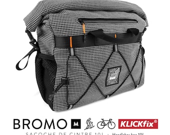 Sacoche de guidon fixation KlickFix / >10L / 400g / BROMO résistant à l'eau M/L/XL