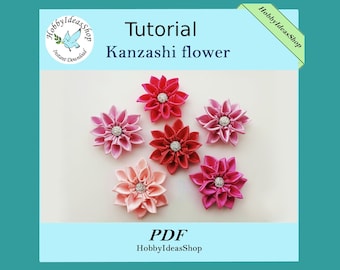 Kanzashi How To Etsy