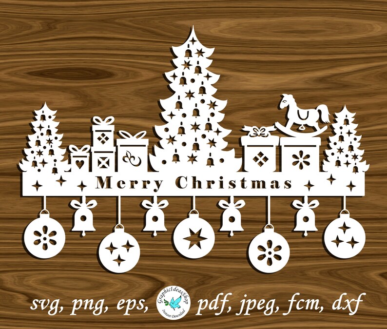 Download Christmas Landscape Svg Silhouette Cut File For Cutting Machines Christmas Scenes Svg Christmas Template Svg Christmas Design Svg Craft Supplies Tools Visual Arts Delage Com Br