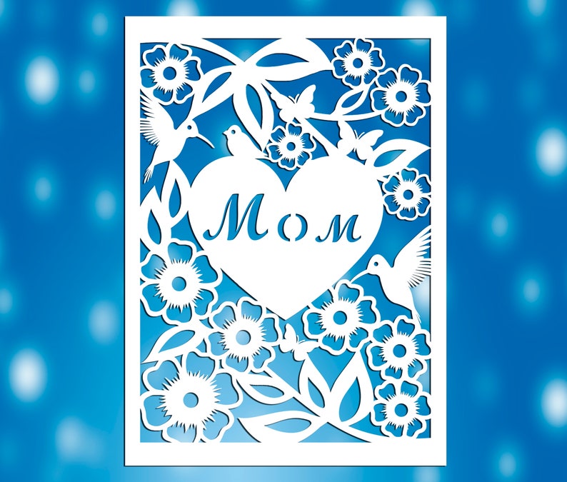 Happy mother/'s day cut file svg dxf fcm Silhouette cut file for cutting machines Happy mother/'s day design svg Happy mother/'s day svg