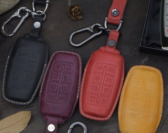 Key Fob Cover for (8 Buttons) GV70, GV80, G70, G80, G90 (2021-2022), Initials embossing