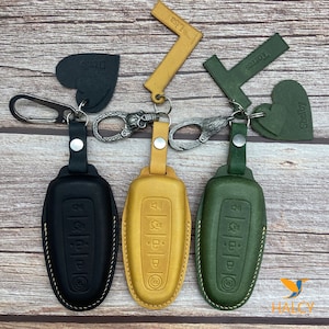 Étui porte-clés en cuir pour Edge, Escape, Flex, Focus, Taurus, pour LincoIn MKSS, MKTT, MKXX, Navigator