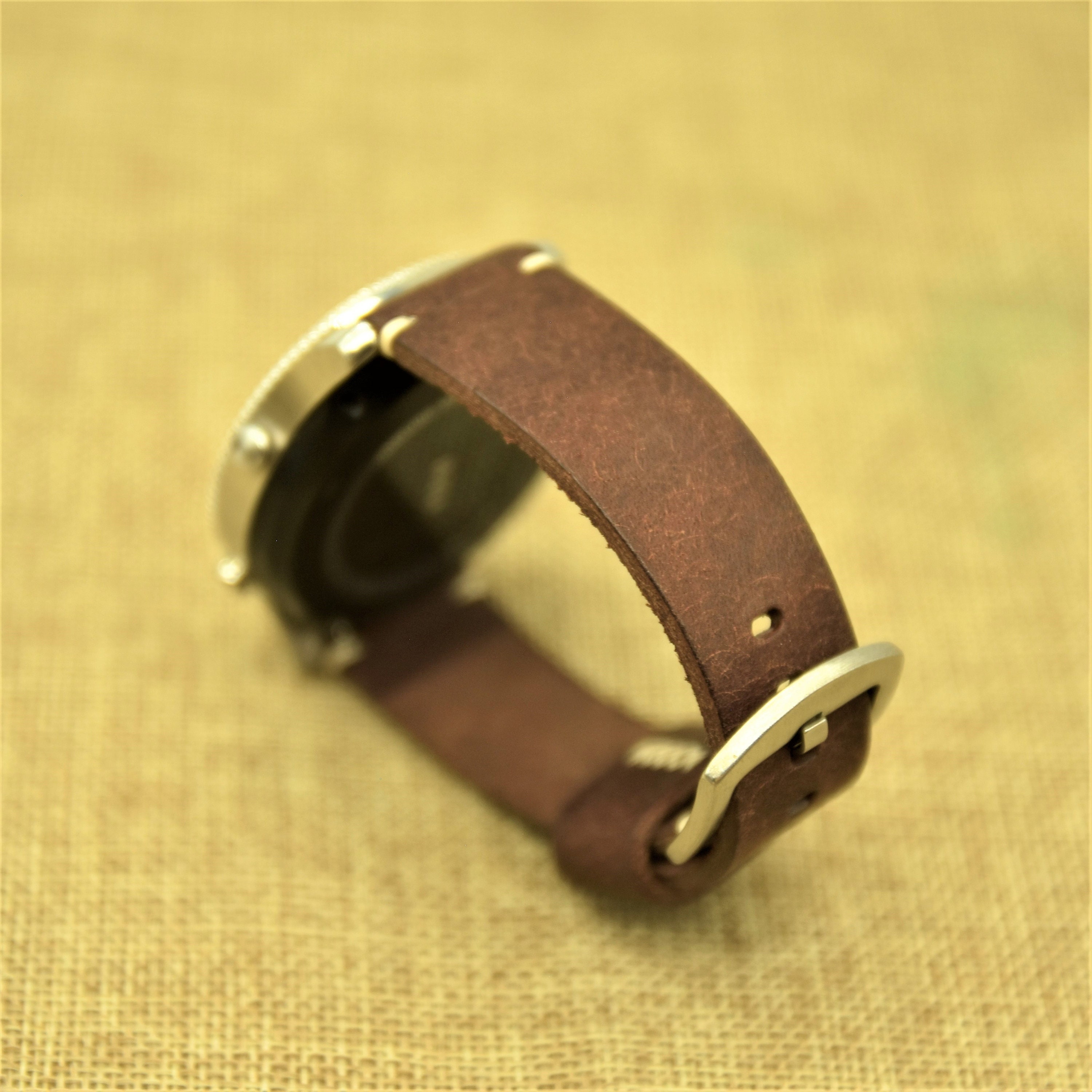Avizar Bracelet pour Samsung Galaxy Watch 4 en nylon Tissé Auto ajustable  violet - Accessoires montre et bracelet - LDLC