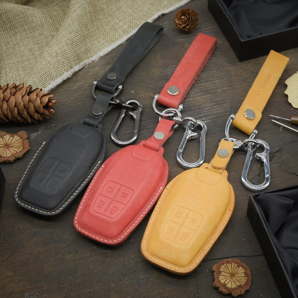 Key Fob Cover Fit For Ferari Roma / F8 / 488 / Portofino / 812 / SF90 / ST90 / 458 / F430, Personalized Keychain