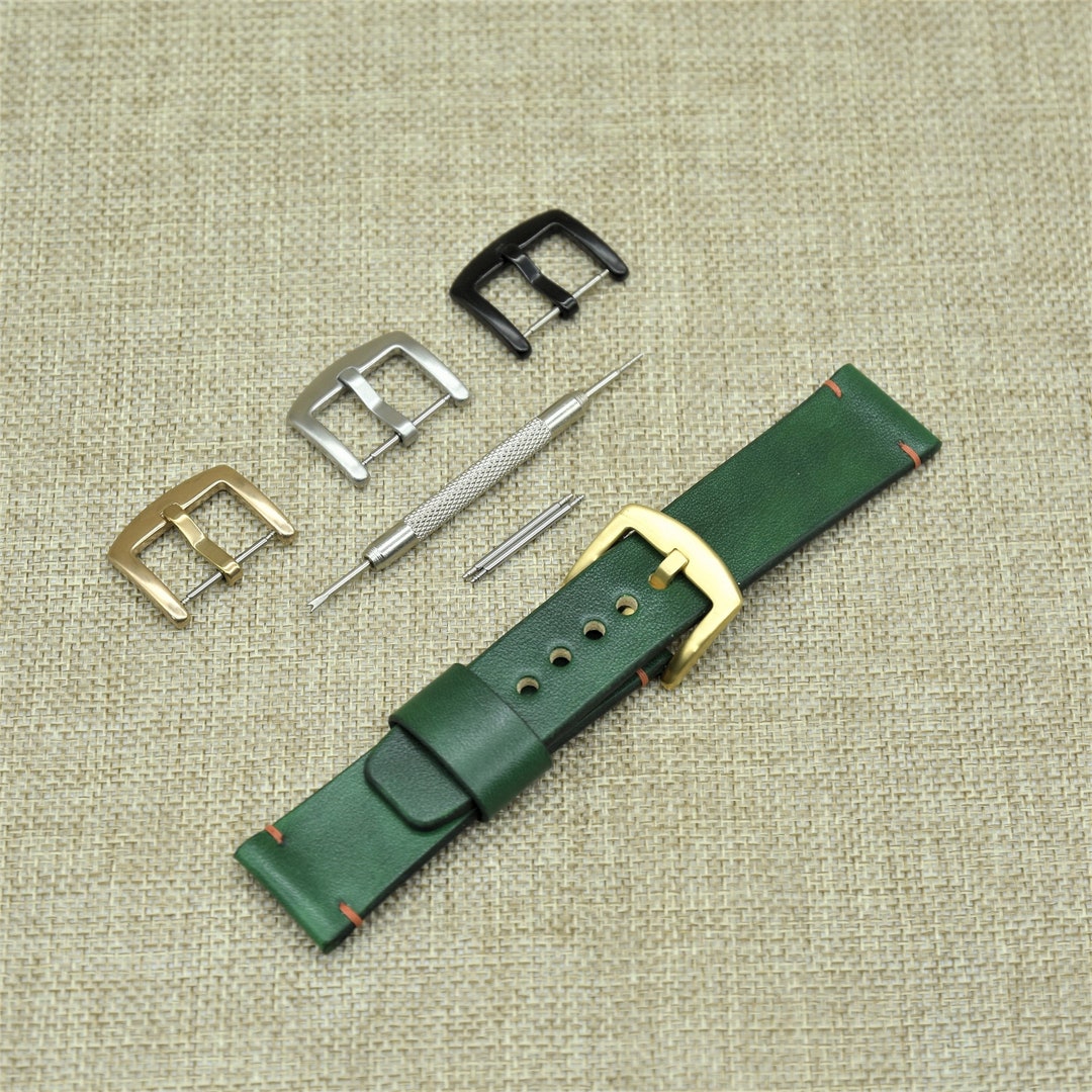 Leather Samsung Galaxy Watch Band 42mm 44mm 46mm Samsung Etsy Australia