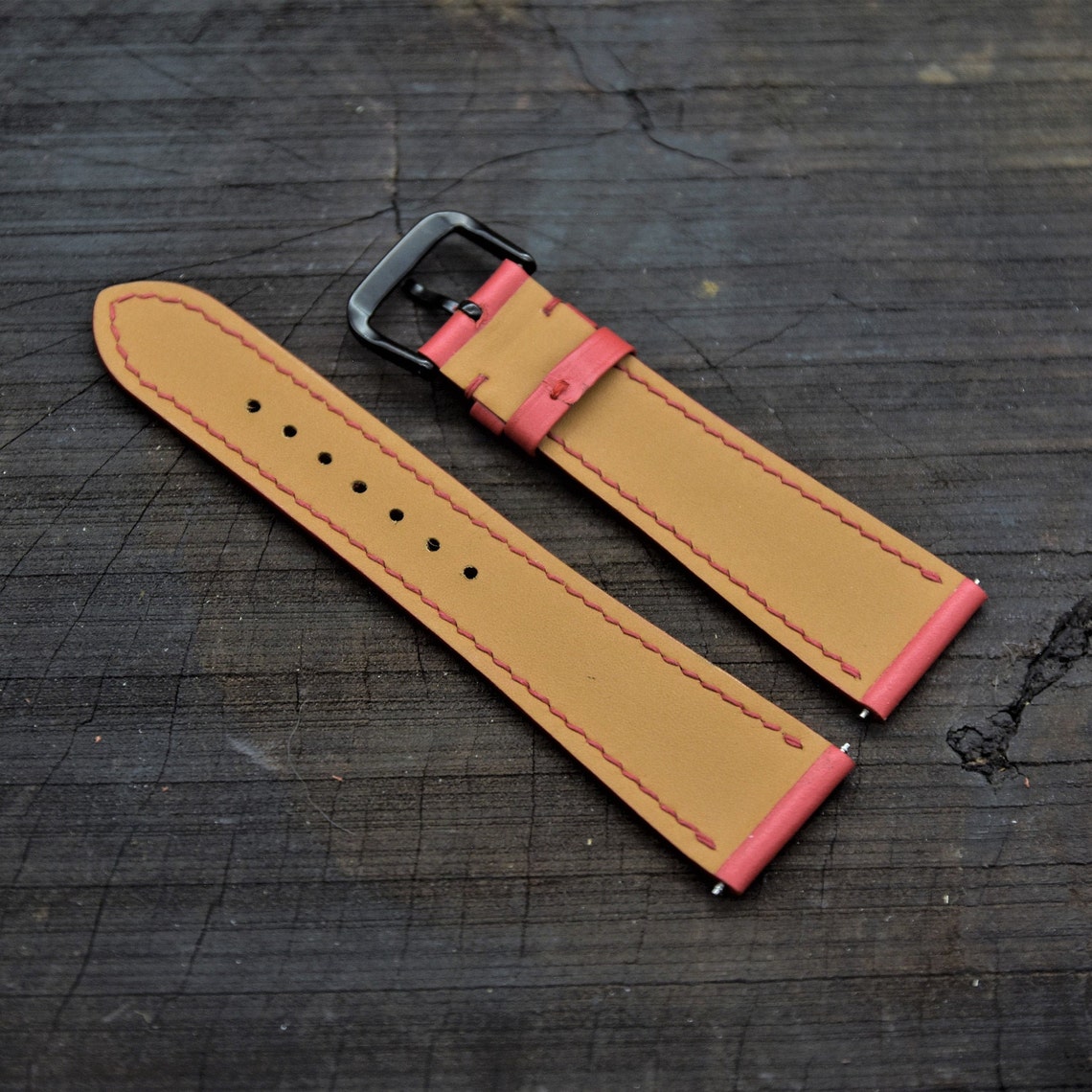 Red Watch Band Watch Strap 18mm 20mm 22mm 24mm 16mm Etsy