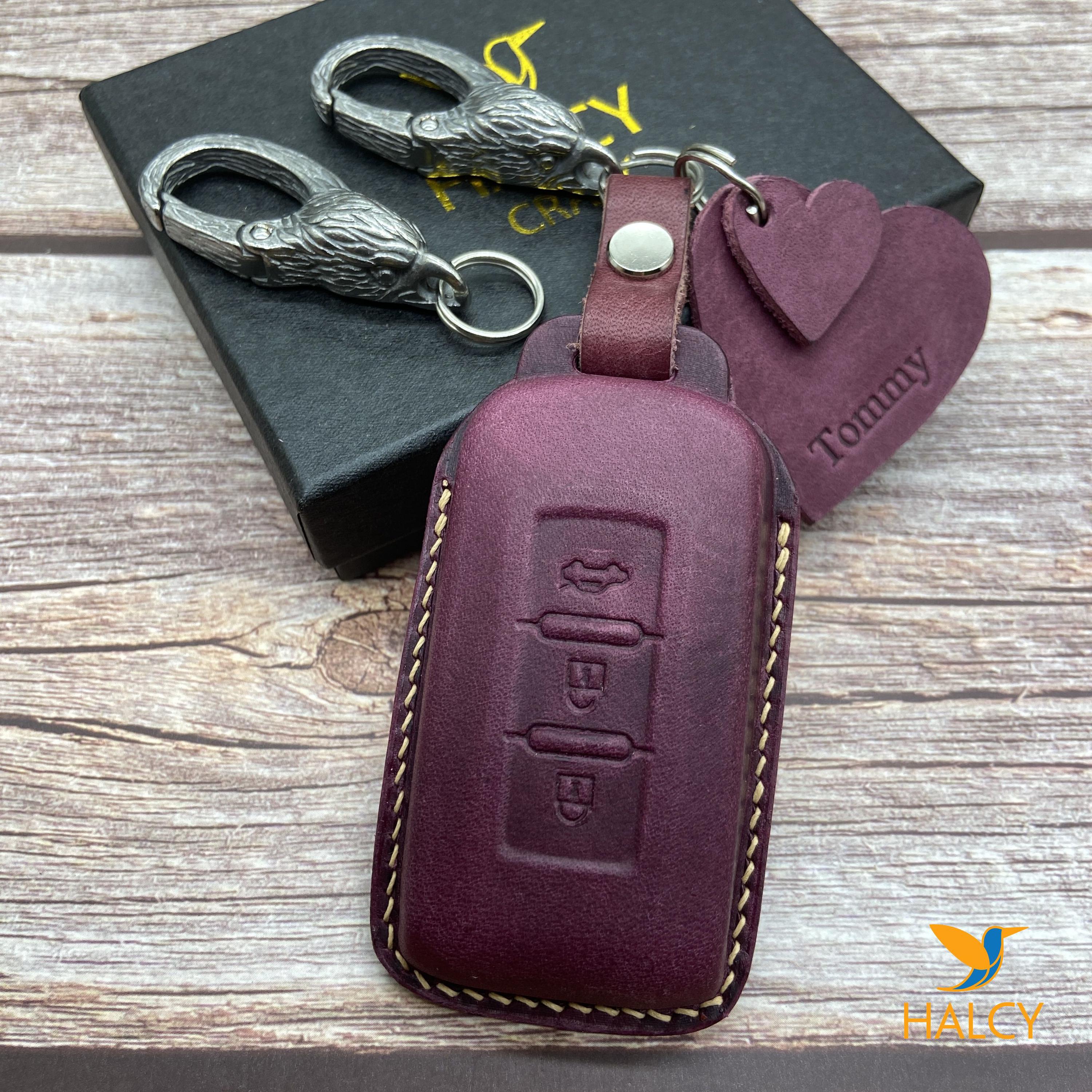 Leather Key Case for 2020-2026 Outlander, Outlander PHEV, Eclipse