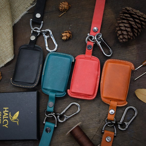 Leather Smart Key Fob Case for 2019 2021 Mazda 3 Mazda 3