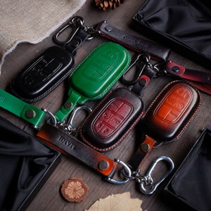 Smart Key Fob case Cover for Compass, Renegade, Grand, Charger, Challenger, Dart, Journey, Durangoo, Caravann