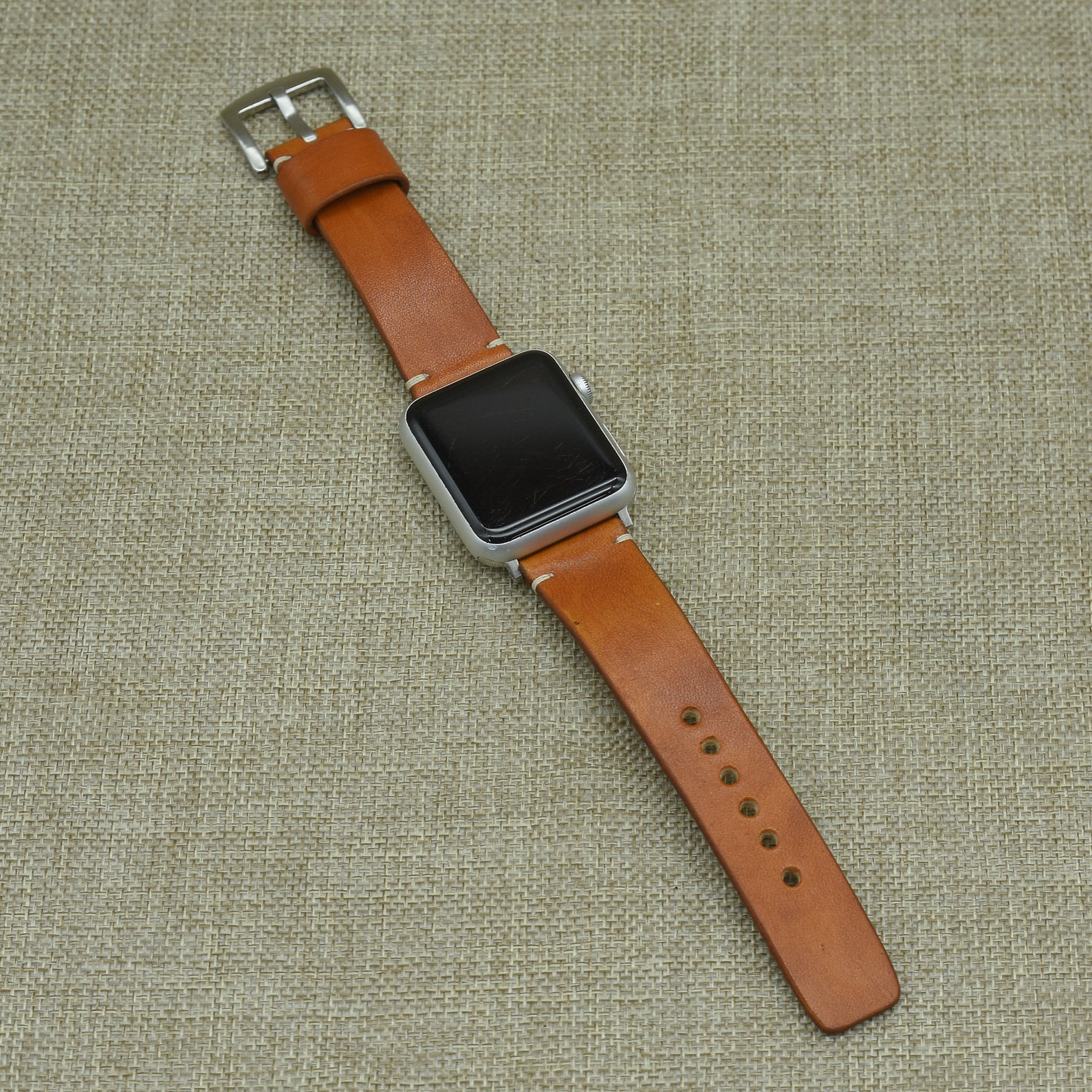 Leather Apple watch band 44mm 42mm 40mm 38mm Iwatch Strap | Etsy