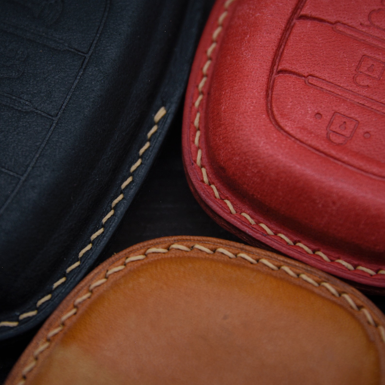 Leather Smart Key Fob Cover Protector Keyless Remote Holder 4 | Etsy