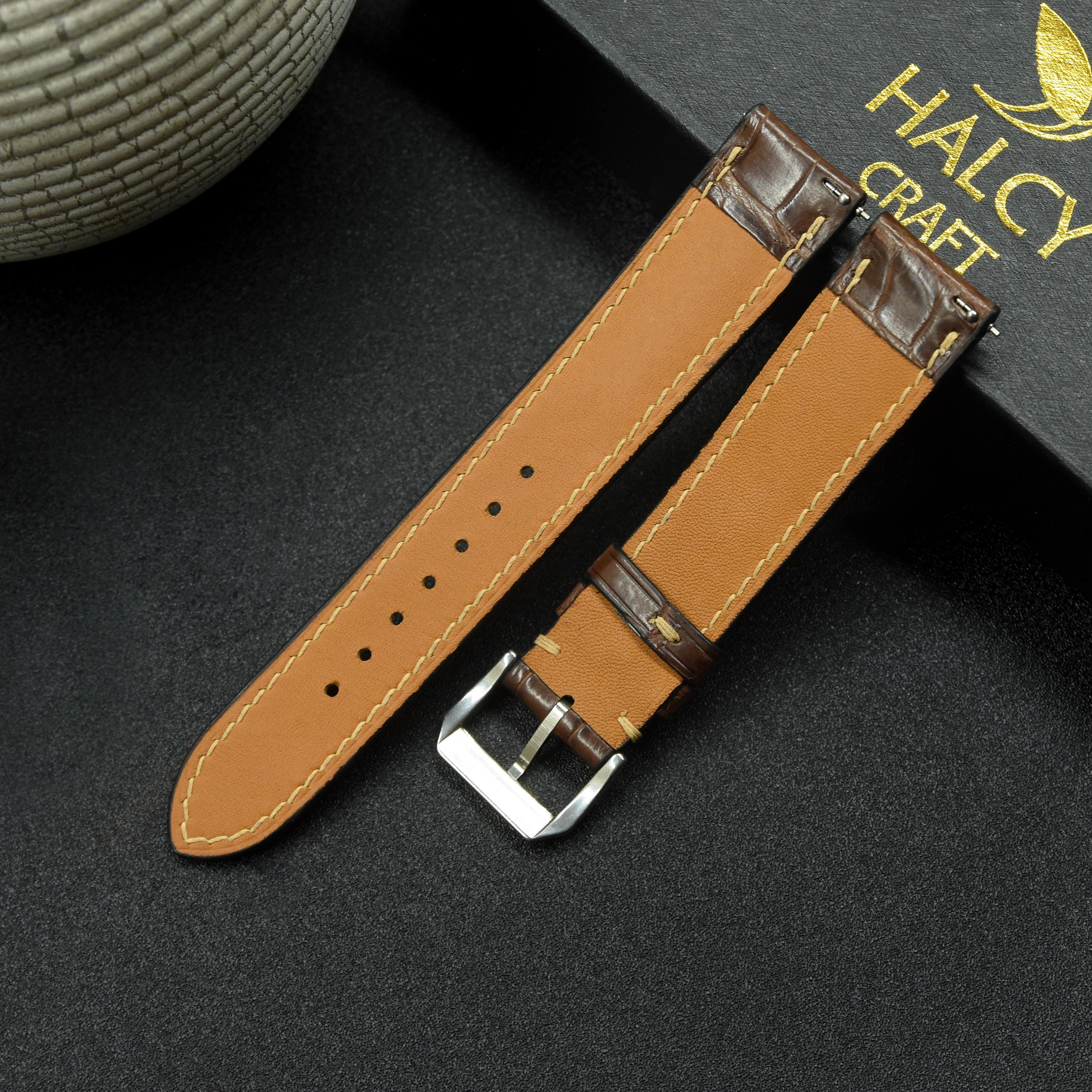 Orologio Breil Manta Cinturino Per Orologi Breitling In Pelle Di - Foto 3