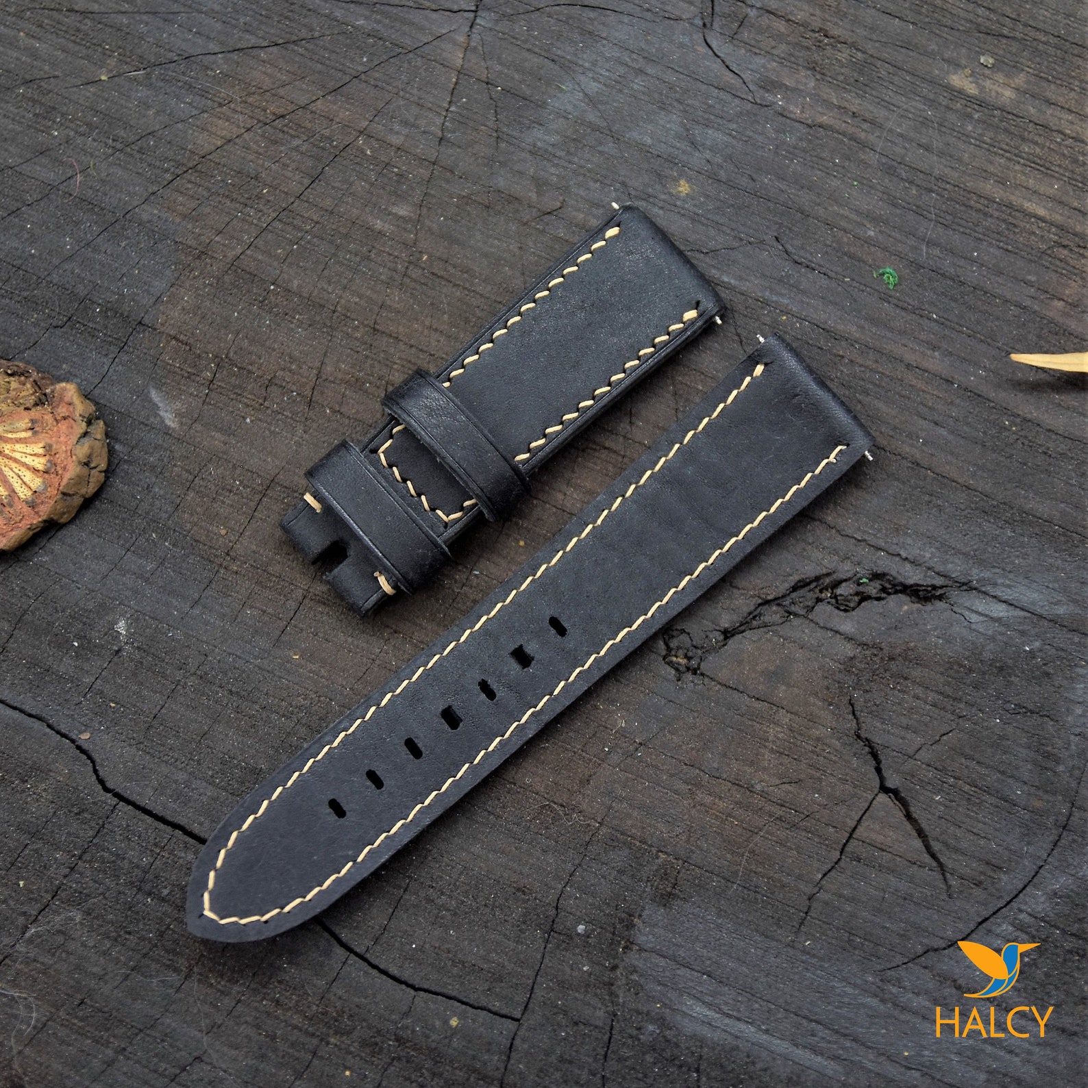 Custom Handmade Leather Watch Strap Thick Fullgrain Etsy