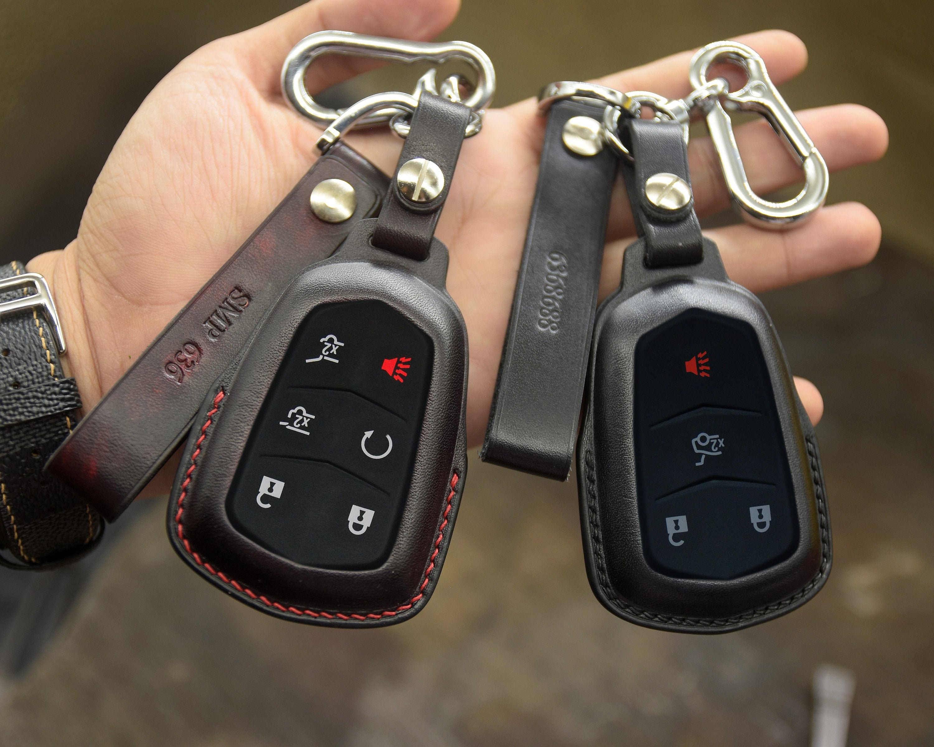 COMPONALL Key Fob Cover for Cadillac, Key Fob  