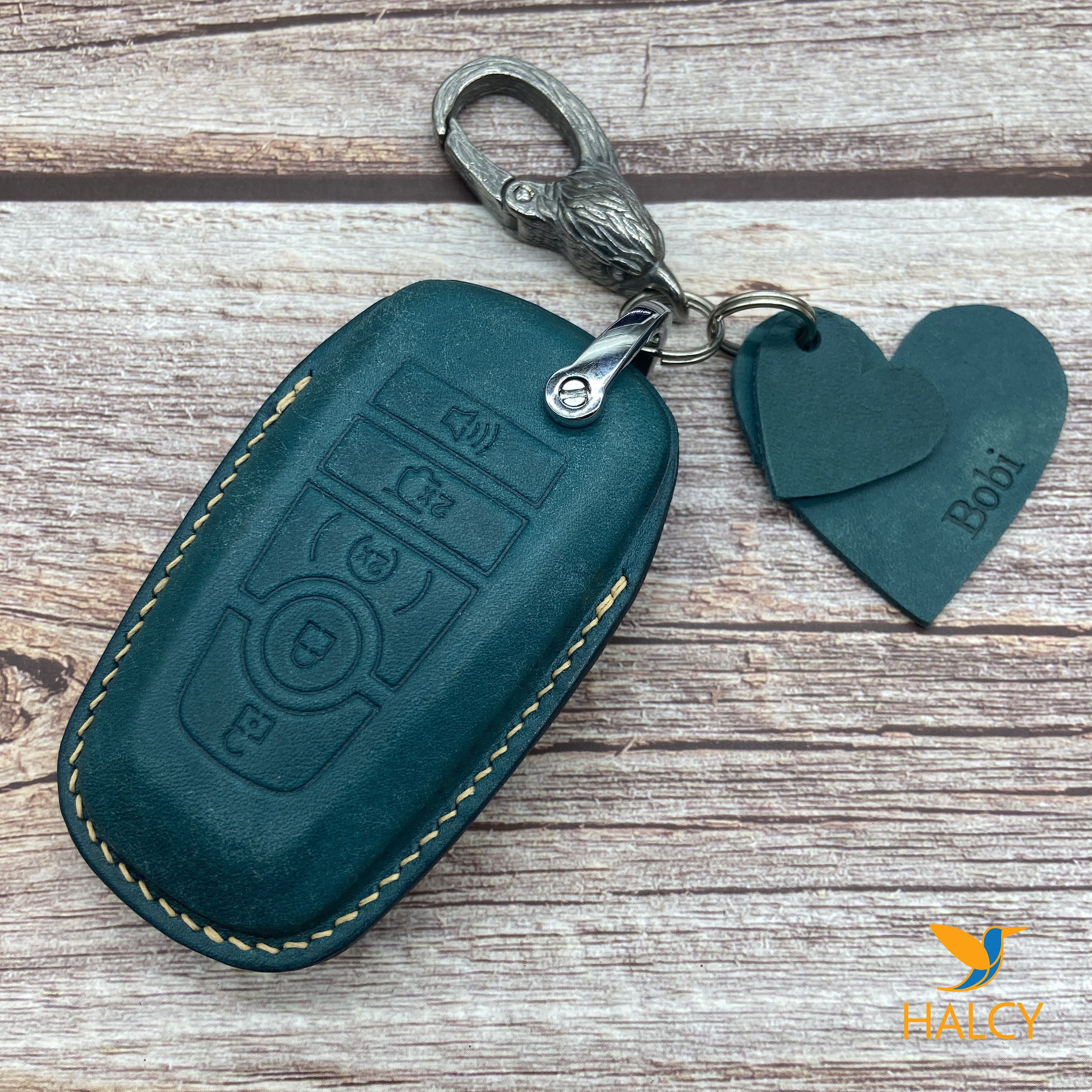 Custom Key Fob Cover for 2021 - 2024 BRONC0, EC0 SPORT, Edge, Escape, Expedition, Explorer, engraved keychain