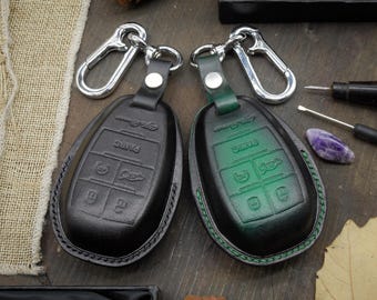 Leather Key Case for 2020-2026 Giulia, Stelvio, Tonale - Custom Fob Gift