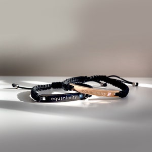 Bracelet Equanimity Find Balance and Serenity, the Perfect Gift for Him and Her image 1