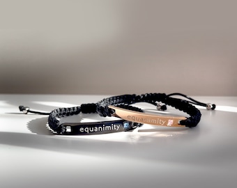 Bracelet "Equanimity" - Find Balance and Serenity, the Perfect Gift for Him and Her