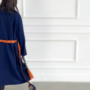 One of a Kind Kimono 'orANGE' with Mini Bag as Gift image 10