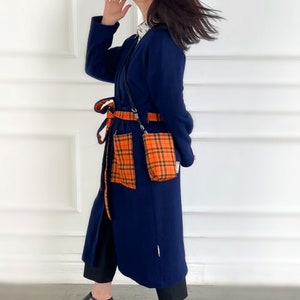 One of a Kind Kimono 'orANGE' with Mini Bag as Gift image 2