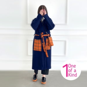 One of a Kind Kimono 'orANGE' with Mini Bag as Gift image 1