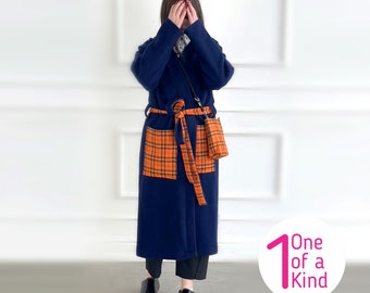 One of a Kind Kimono 'orANGE' with Mini Bag as Gift