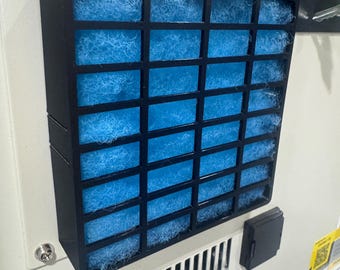 Fanuc Robot-voorfilterhouder Robotcontroller Blauwe filterbehuizing