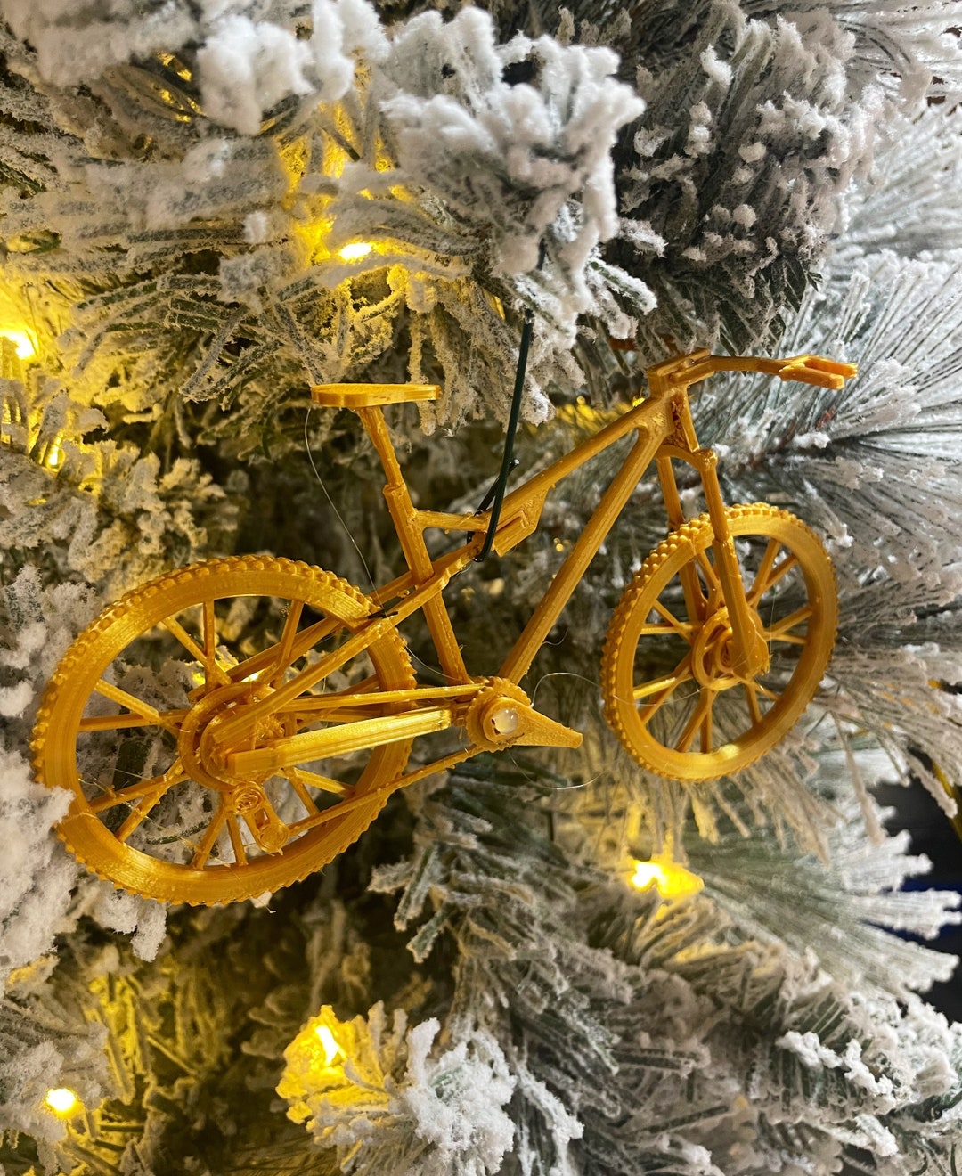 Mountain Bike Christmas Ornament Desk Decoration Gift Etsy UK