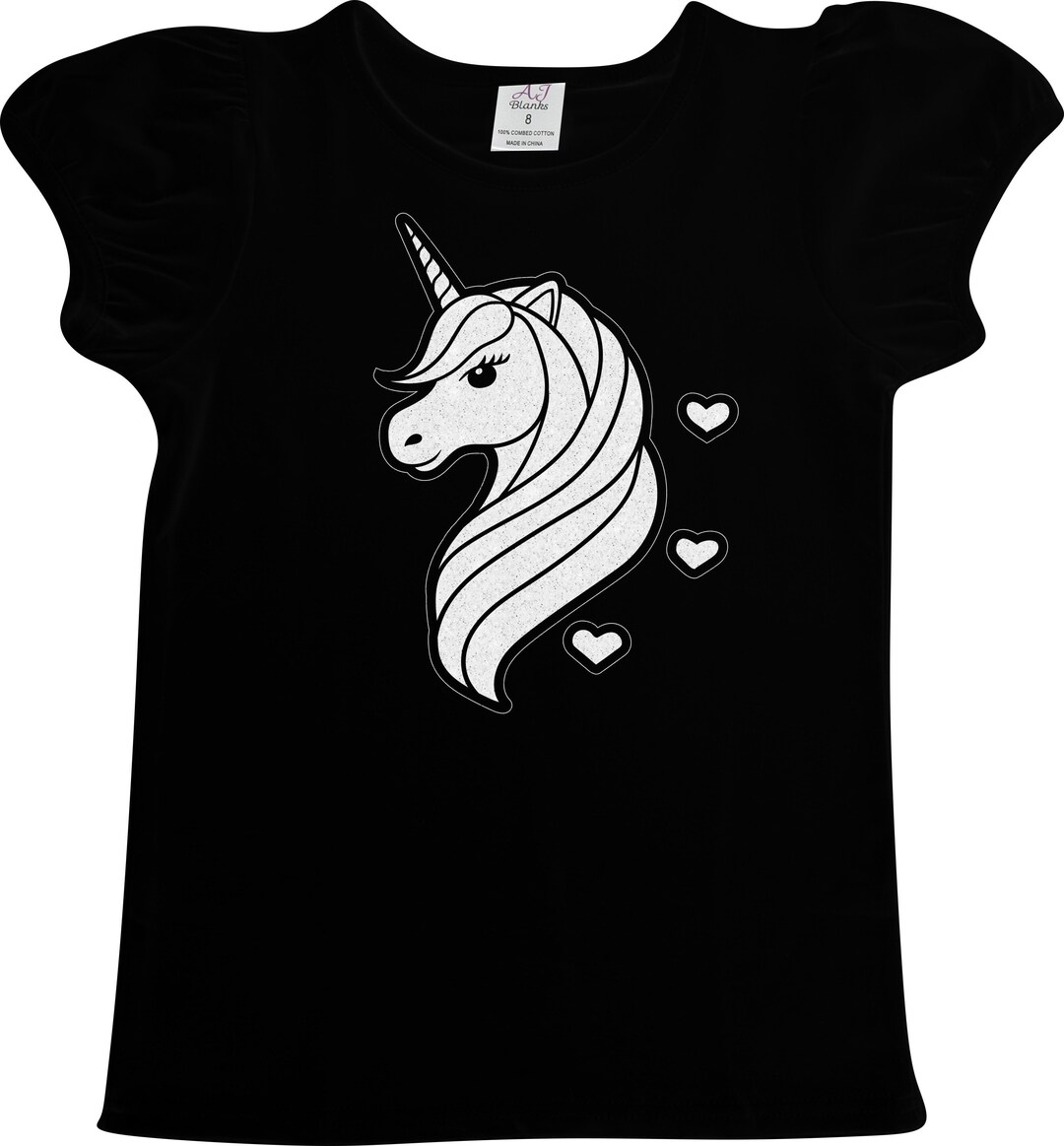 Unicorn Tshirt, Cute Girls Shirt, Confetti Shirt, Rainbow Unicorn