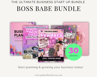 30 Business Ebooks | How to guides small business | Canva Templates