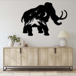 Mammoth Mountain Metal Wall Art || Metal Wall Decoration || Mountain Metal Wall Art || Mammoth Mountain Metal Signs || Wall Hanging, ACM