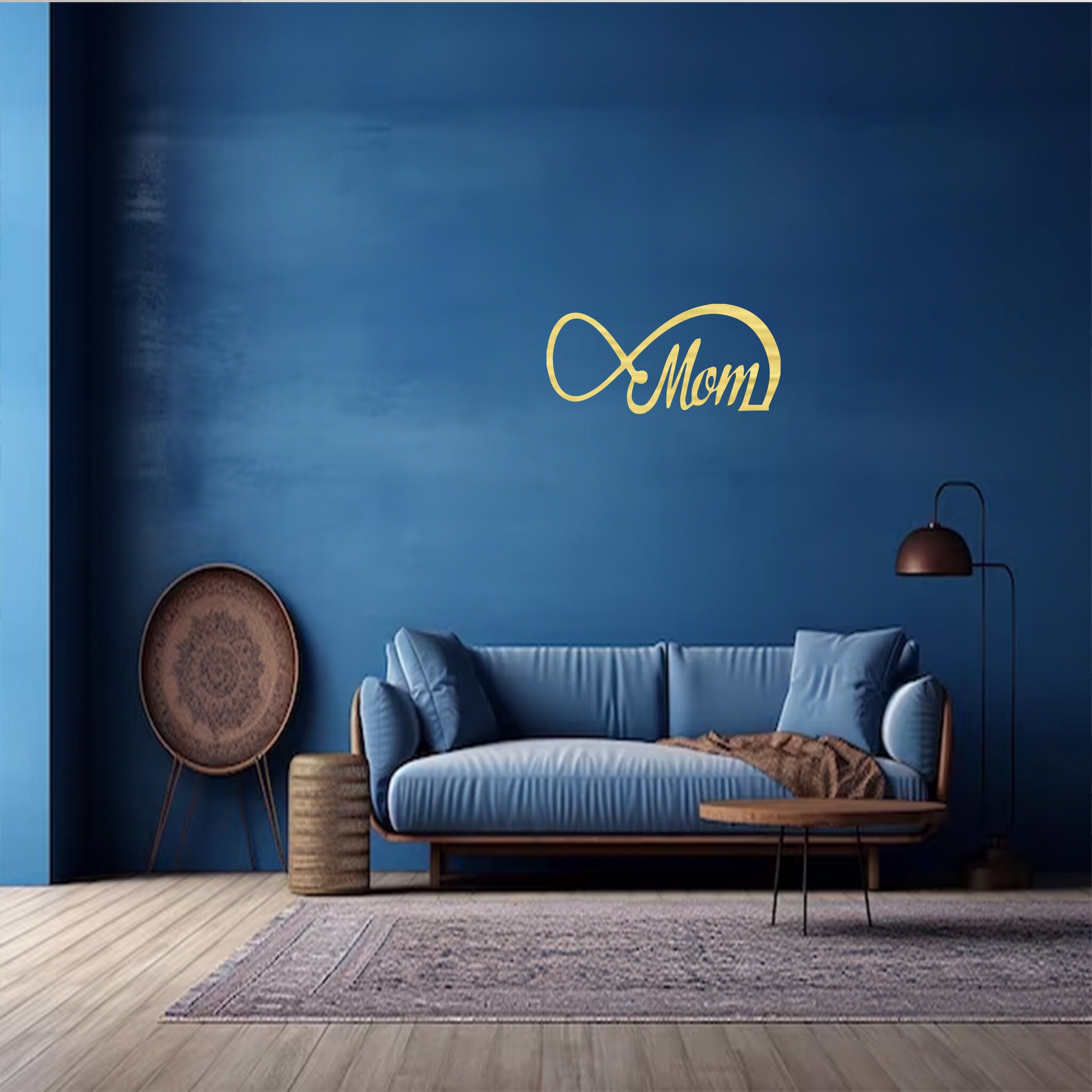 Handmade 'mom' Metal Wall Art - Modern Mother's Day Gift - Etsy