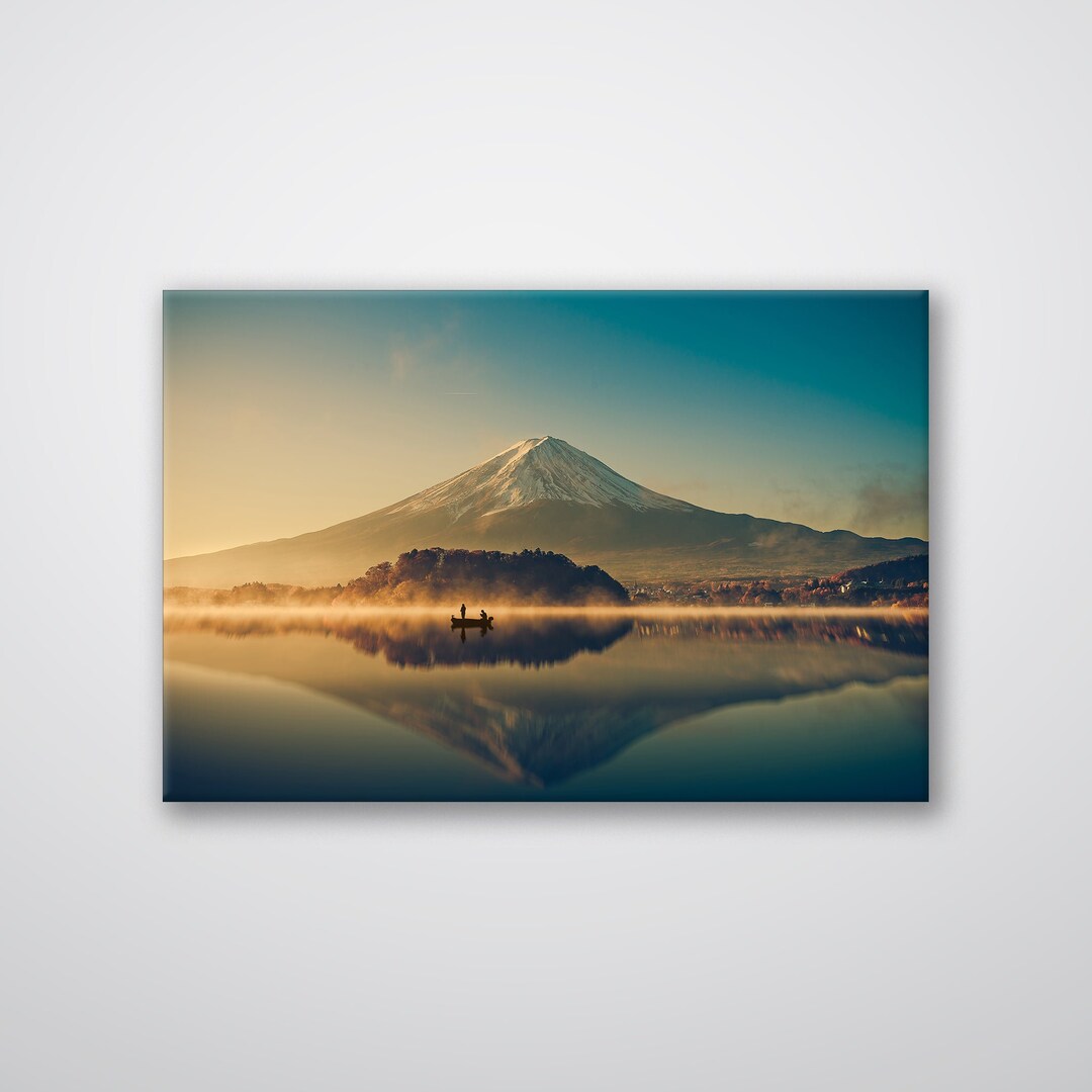 Mount Fuji Print Mount Fuji Poster Mount Fuji Wall Art Japan Art Print
