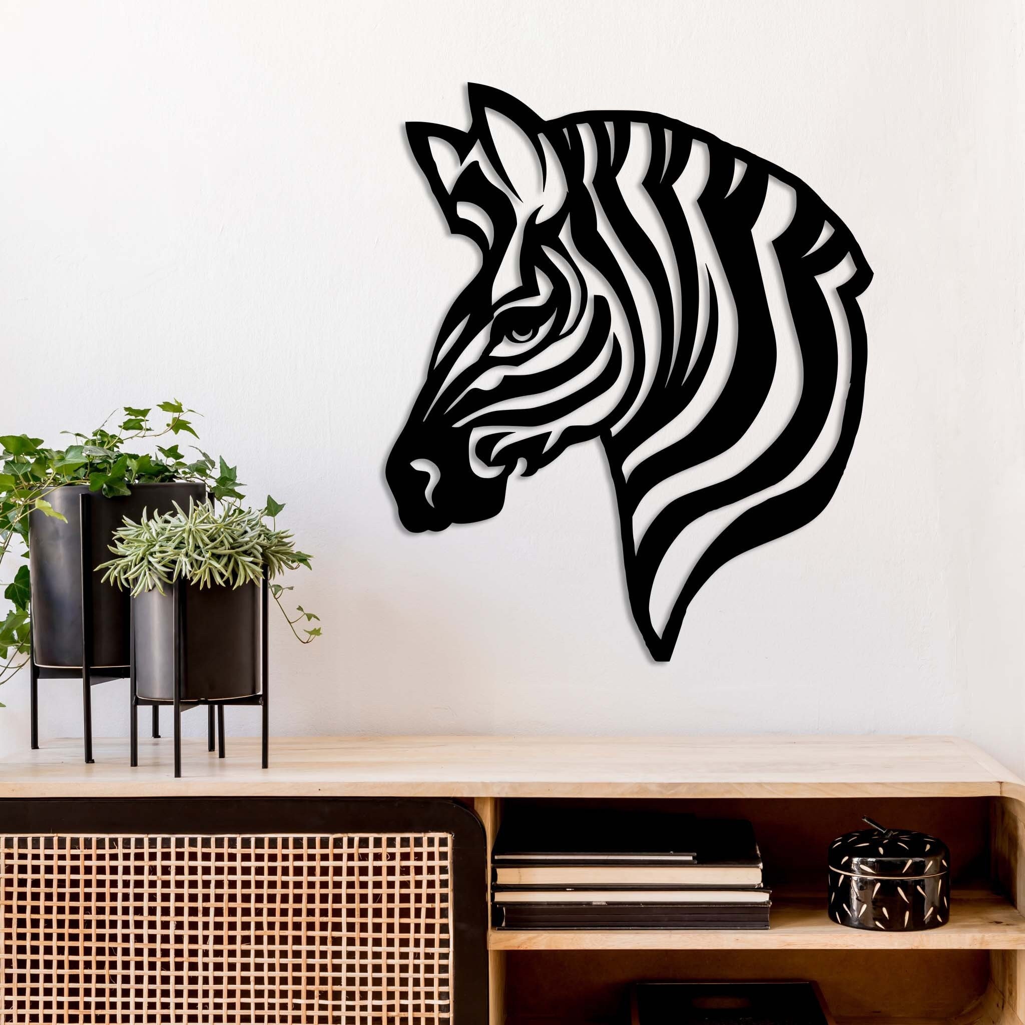 CIBONE x BYBORRE　「HANGING ART WALL」 Amazon.com: Sokurdeg Boho Metal Wall Decor Black Minimalist