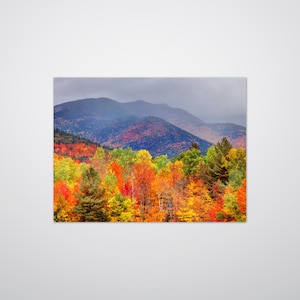 Fall Adirondack Mountains Print | Adirondack Mountains Art | Adirondack Mountains Wall Art | Adirondack Poster | New York Print | Wall Art