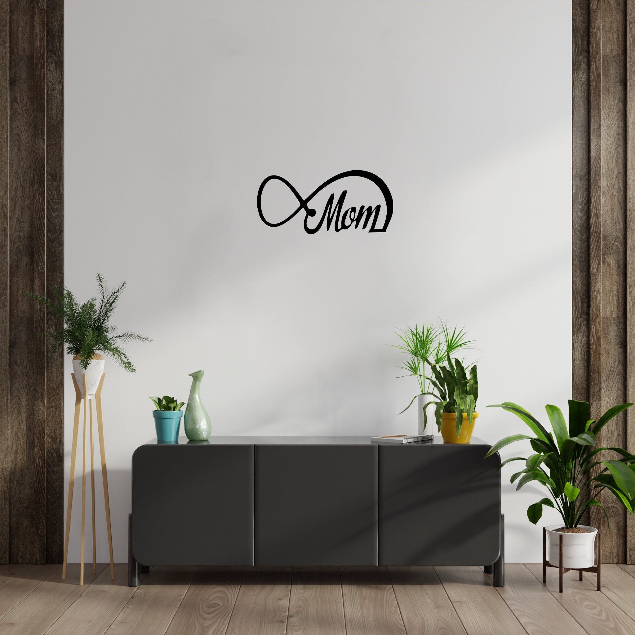 Handmade 'mom' Metal Wall Art - Modern Mother's Day Gift - Etsy