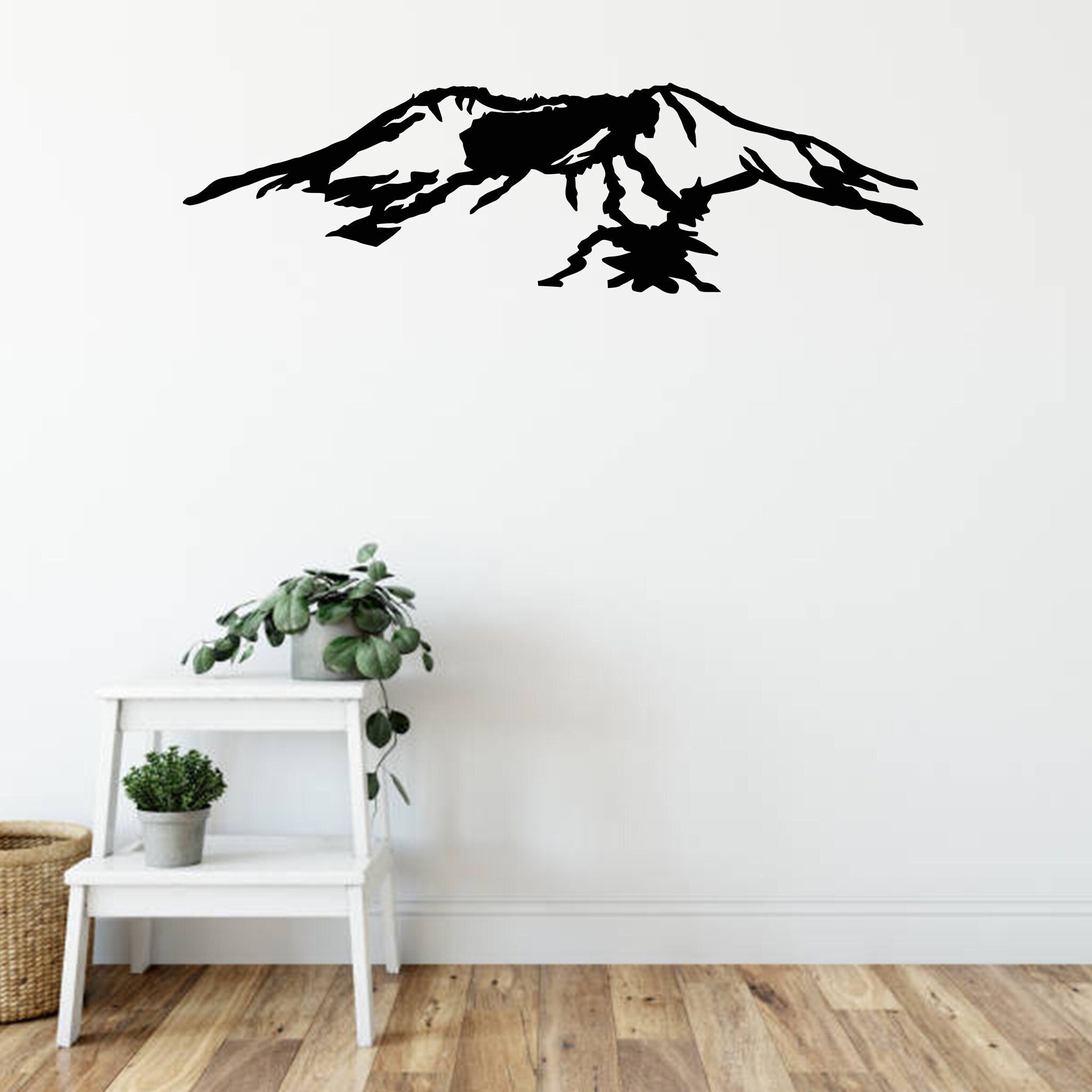 Mount St. Helens - Metal Wall Art | Metal Mountain Wall Art | Mountain Metal Art | Large Mountain Decor | ACM