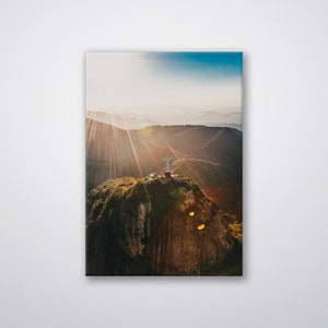 Rio De Janeiro Wall Art: Christ the Redeemer, Metal Print