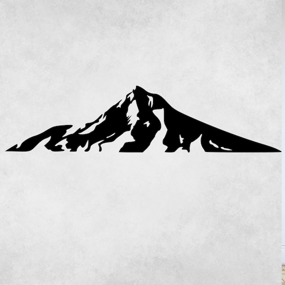 Mount Hood Metal Wall Art: Oregon Mountain Decor