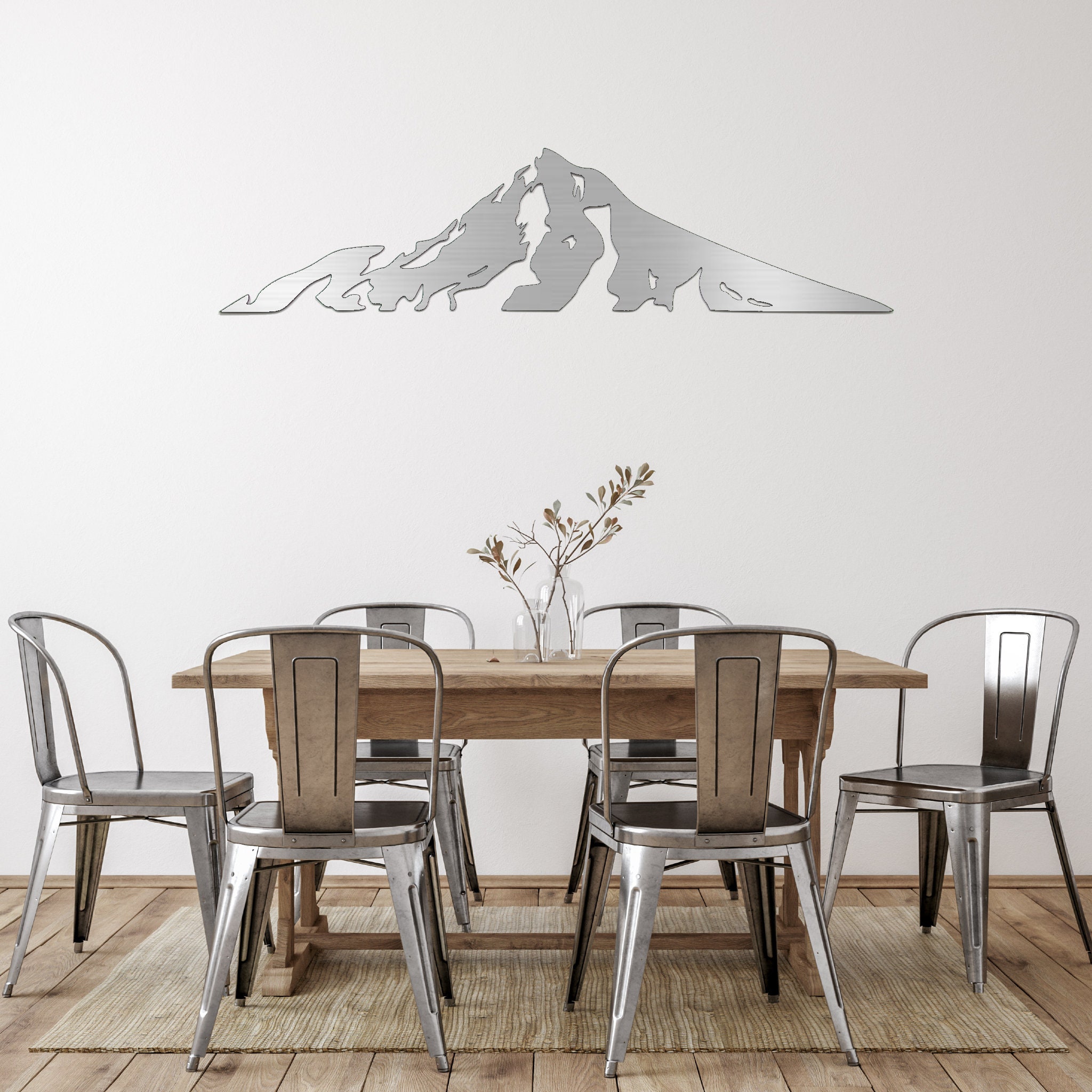 Mount Hood Metal Wall Art / Housewarming Gift / Home Decor / Etsy