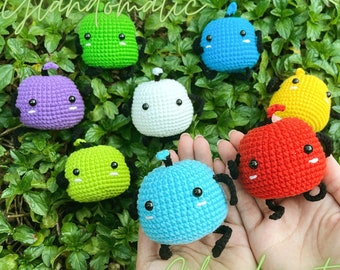 Stardew Valley Junimo Plush Doll - Junimo Stuffed Animal Amigurumi Plushie, Stardew Valley Lover Gift, Custom LGBT Colors Toy