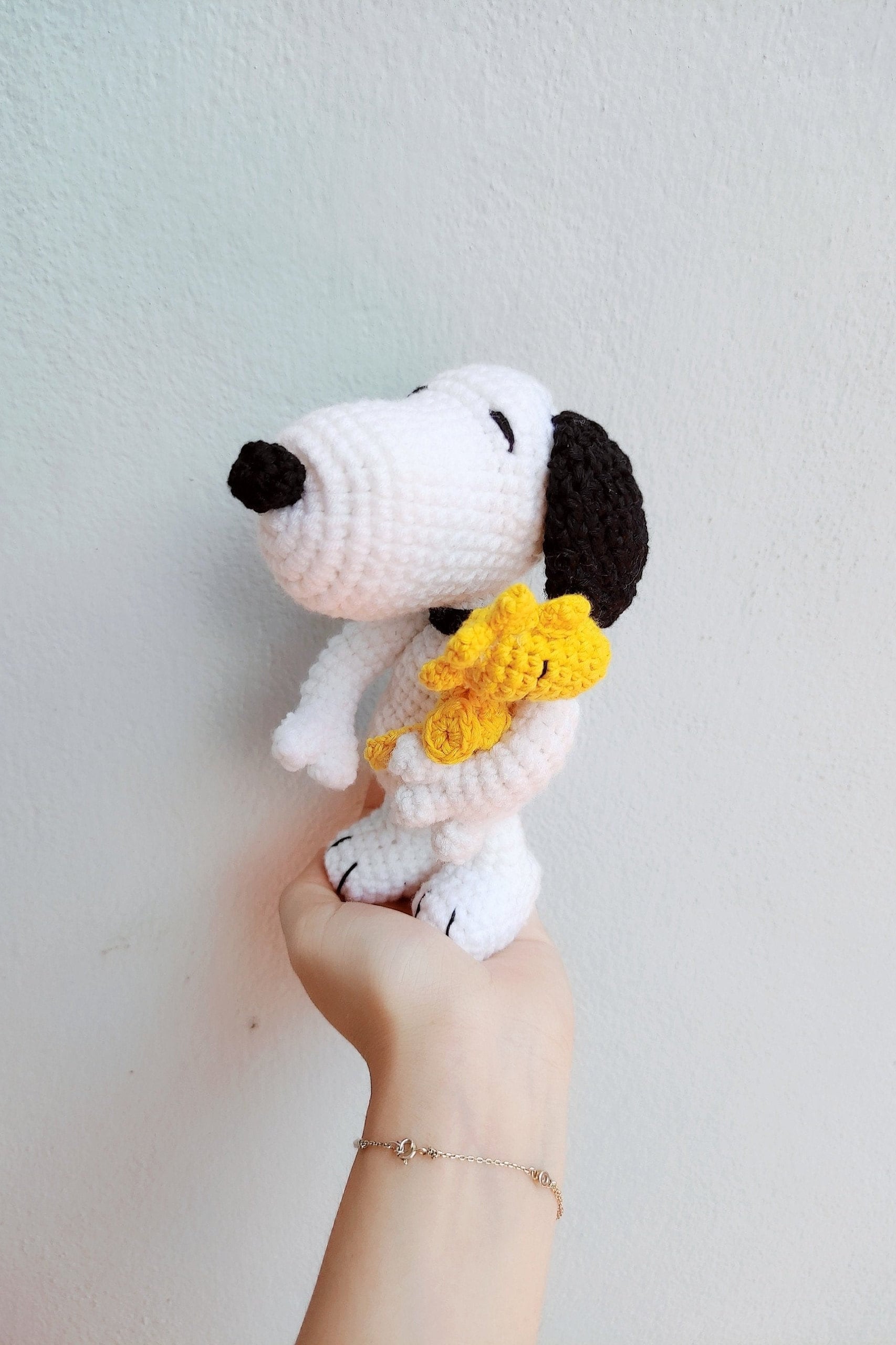 Peluche mediano snoopy y woodstock