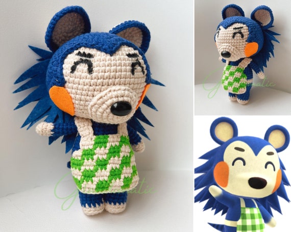 Mabel Animal Crossing Plush Doll Custom Hedgehog Villager - Etsy Mabel Animal Crossing Plush Doll Custom Hedgehog Villager - Etsy