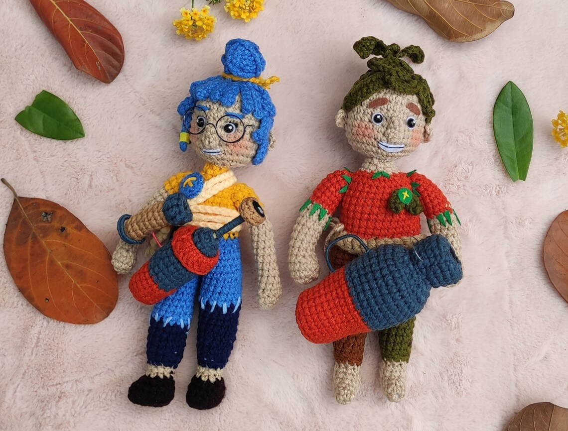 It Takes Two Plush Dolls It Takes Two Inspired Crochet Toys | Etsy