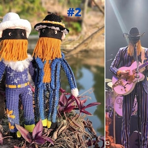 Crochet Musician Plush Doll -  Custom Singer/Artist/Musician/Rapper Amigurumi - Your Idol Stuffed Dolls